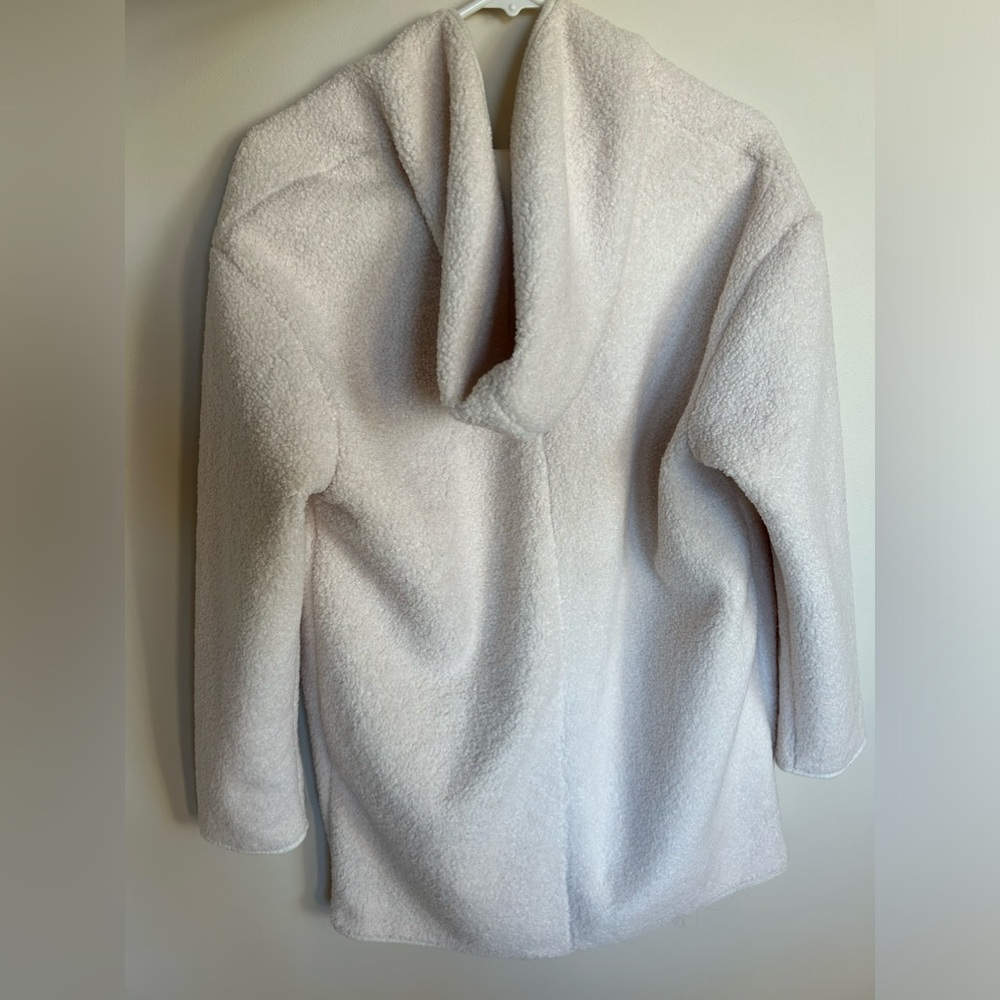 Joie Cream Textured Women's Coat - Picture 3 of 6